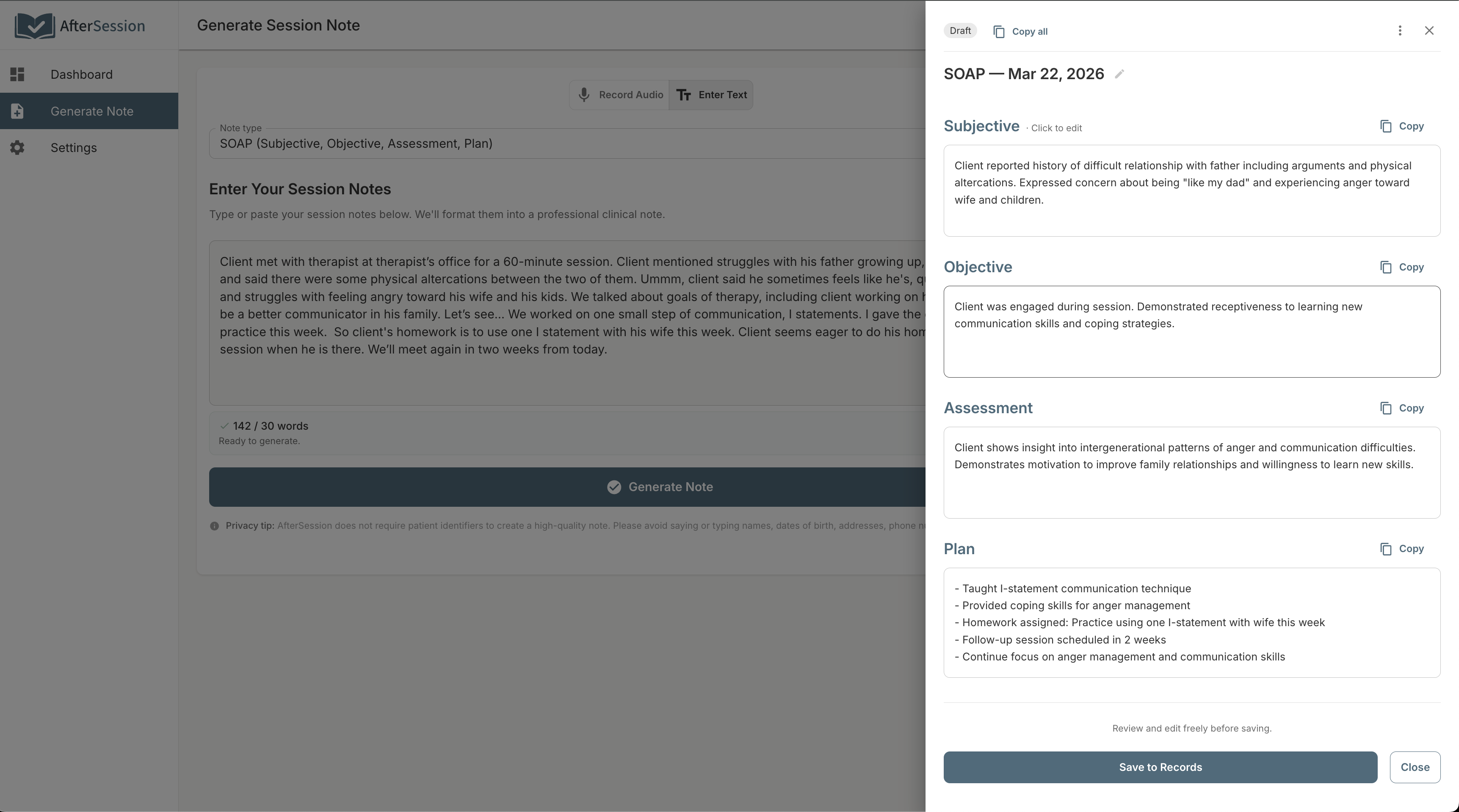 AfterSession gallery image
