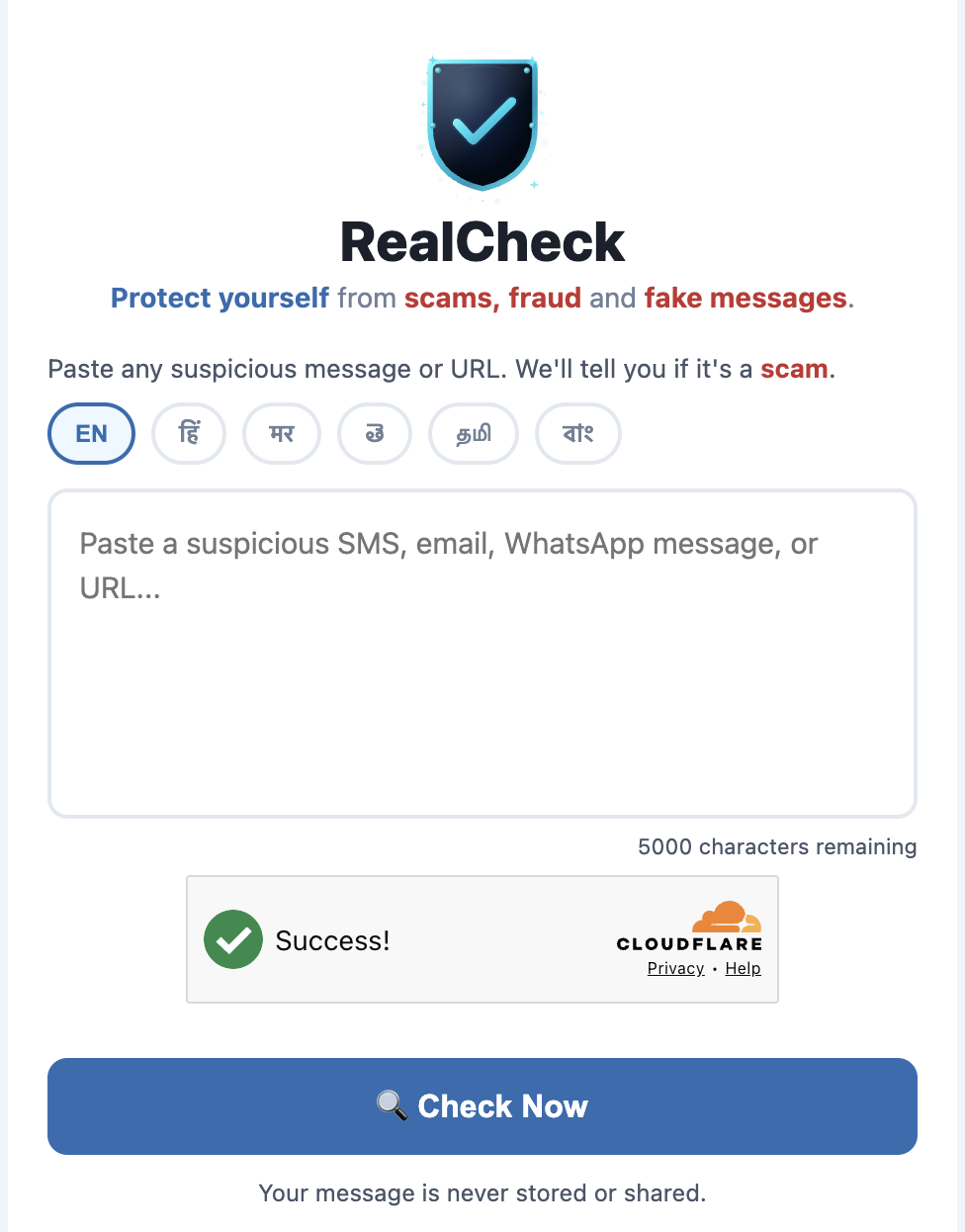 RealCheck