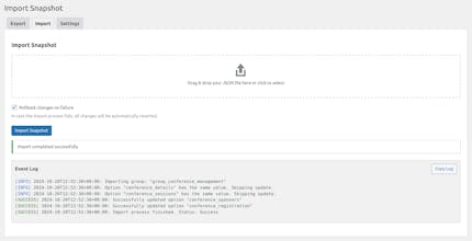 Custom Fields Snapshots gallery image