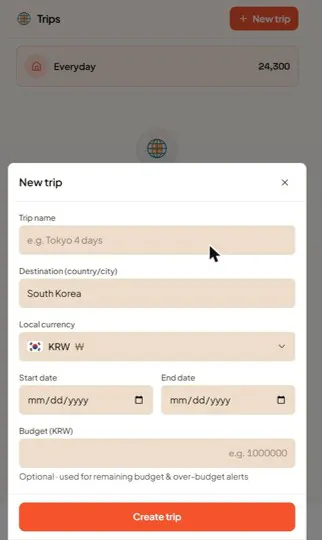 CalcTrip: offline travel calculator gallery image