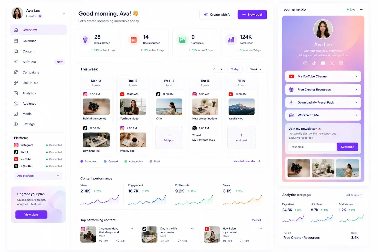 Mydrop AI - Social Media OS for Agencies screenshot 19
