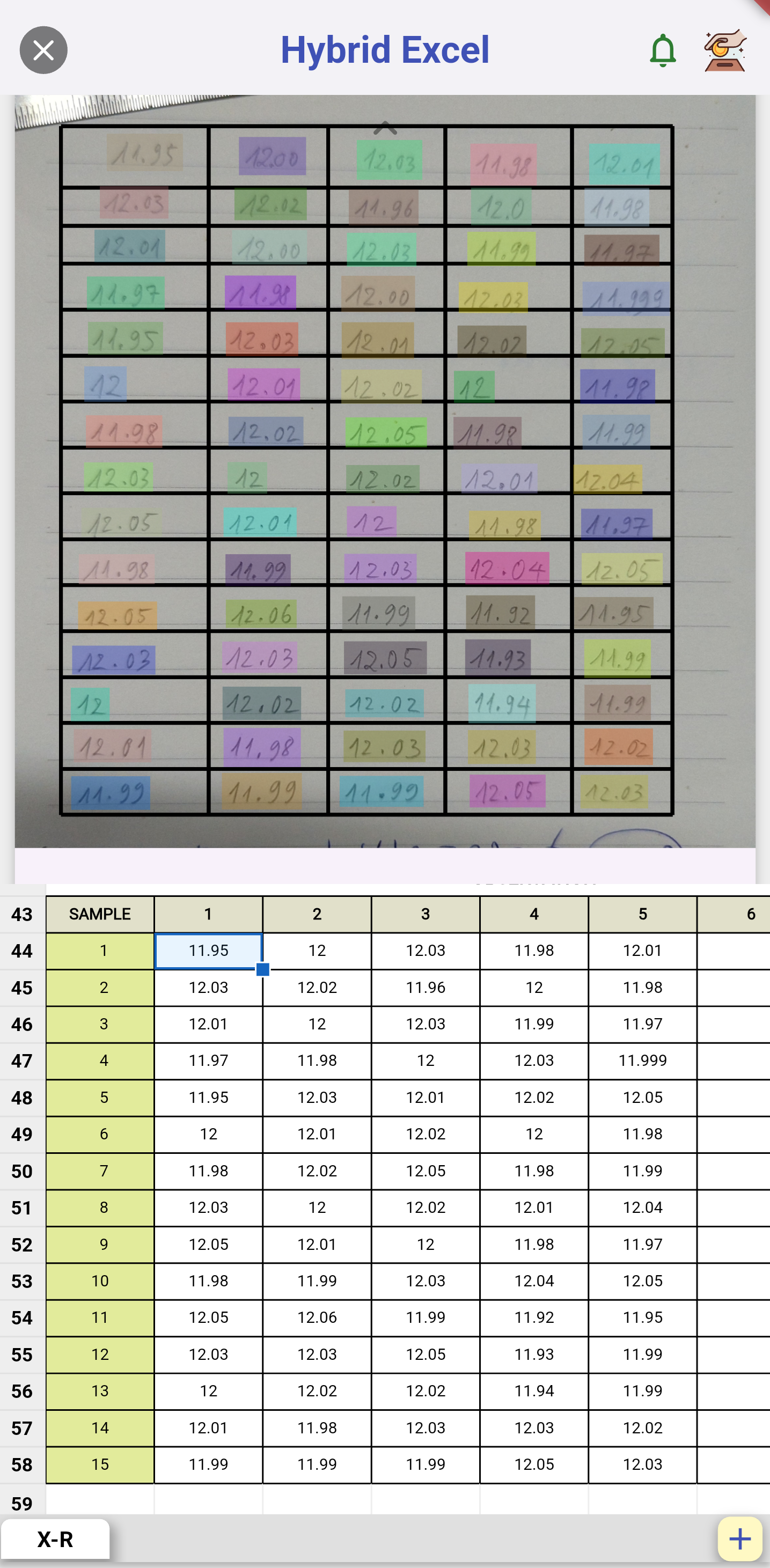 Hybrid Excel gallery image