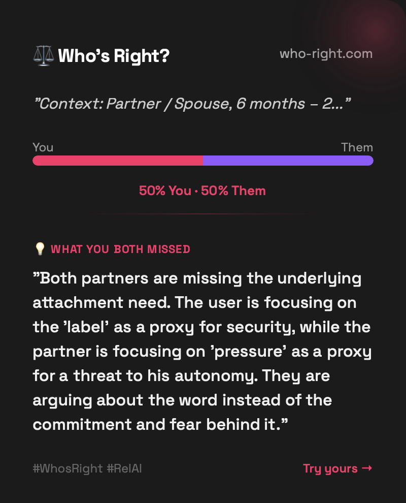 Who's Right? gallery image