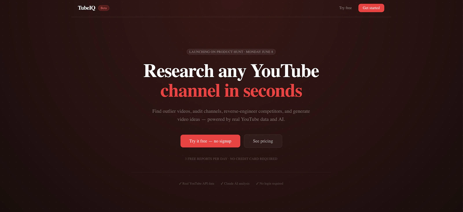 TubeIQ screenshot 2