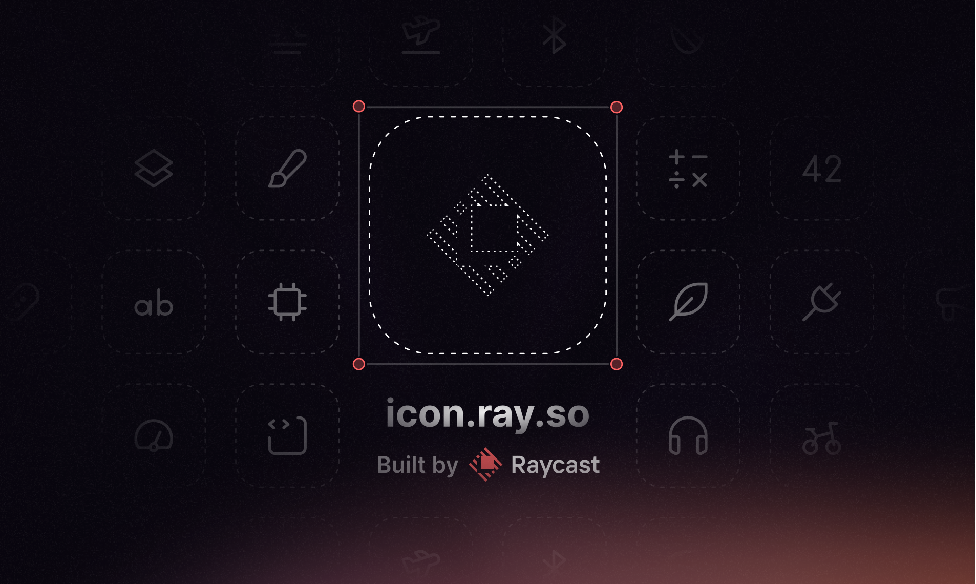 Raycast的图标制造商媒体1