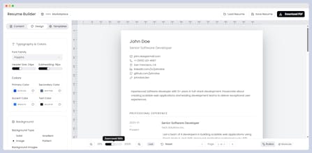 Resume Builder gallery image