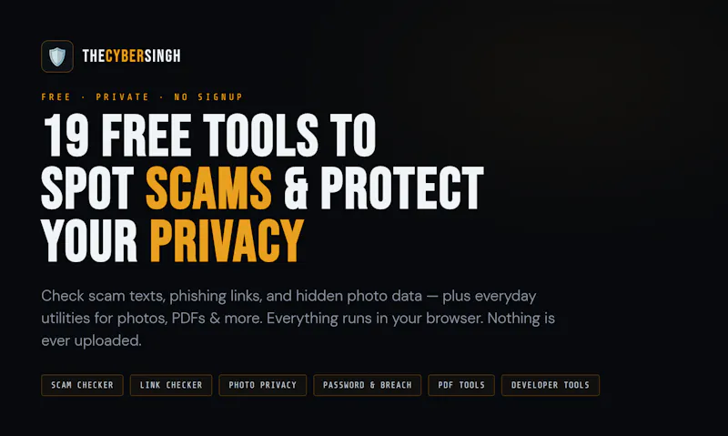 TheCyberSingh screenshot 1