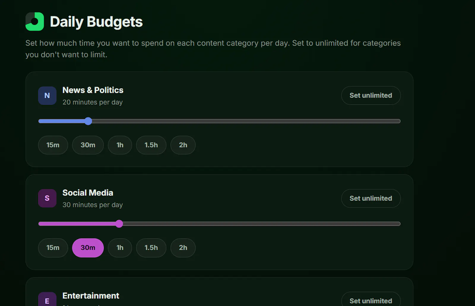 InfoDiet - Keeping your brain healthy screenshot 4