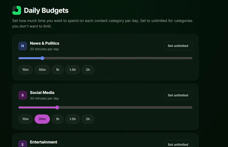 InfoDiet - Keeping your brain healthy screenshot 4