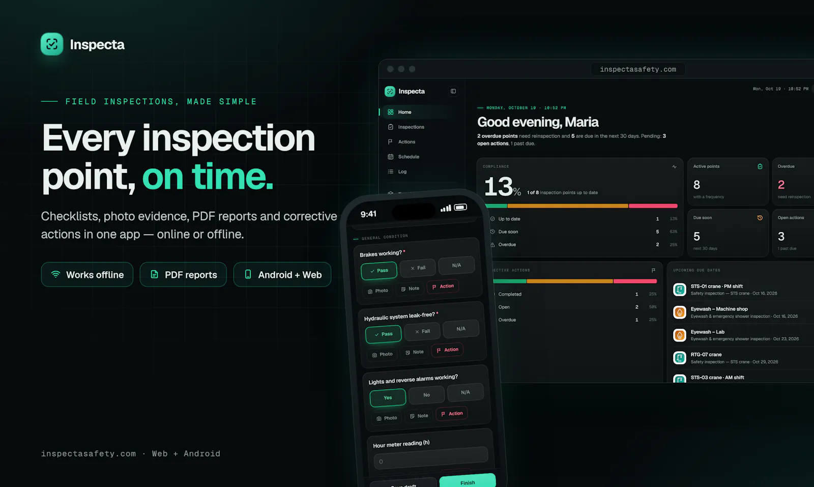 INSPECTA screenshot 2