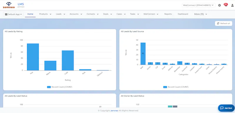 ZemNeo CRM screenshot 1