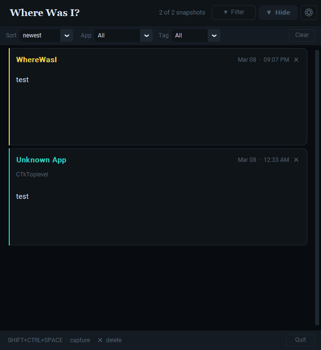 Where Was I? media 3