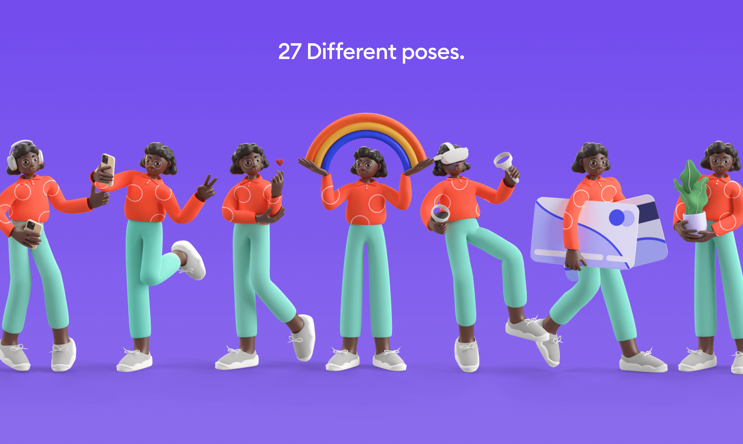 Personnes 3D Personnages media 2