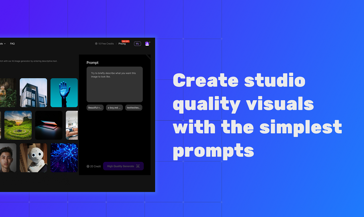 startuptile lmage Generator by Akool-Turn any ideas into visuals at studio quality