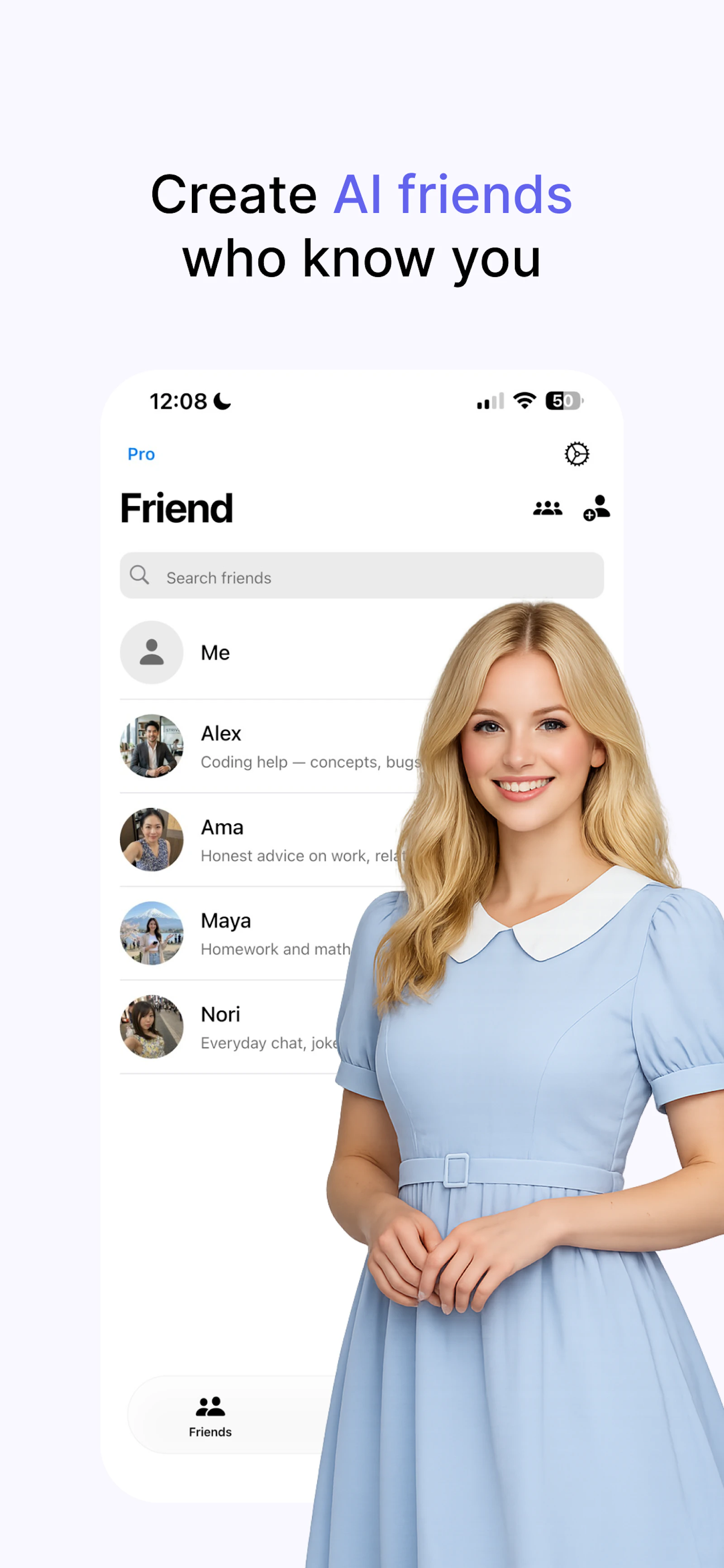 Chato - AI Chat Friends screenshot 2