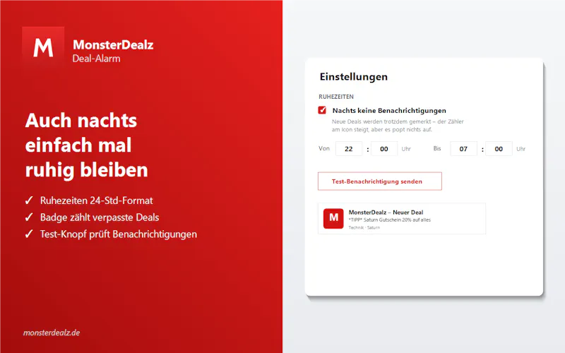 MonsterDealz Deal-Alarm screenshot 3