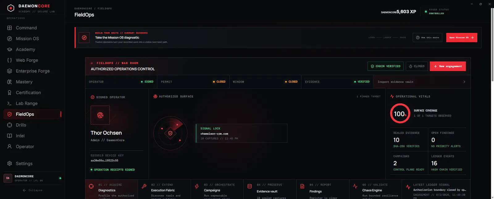 DaemonCore Academy screenshot 1