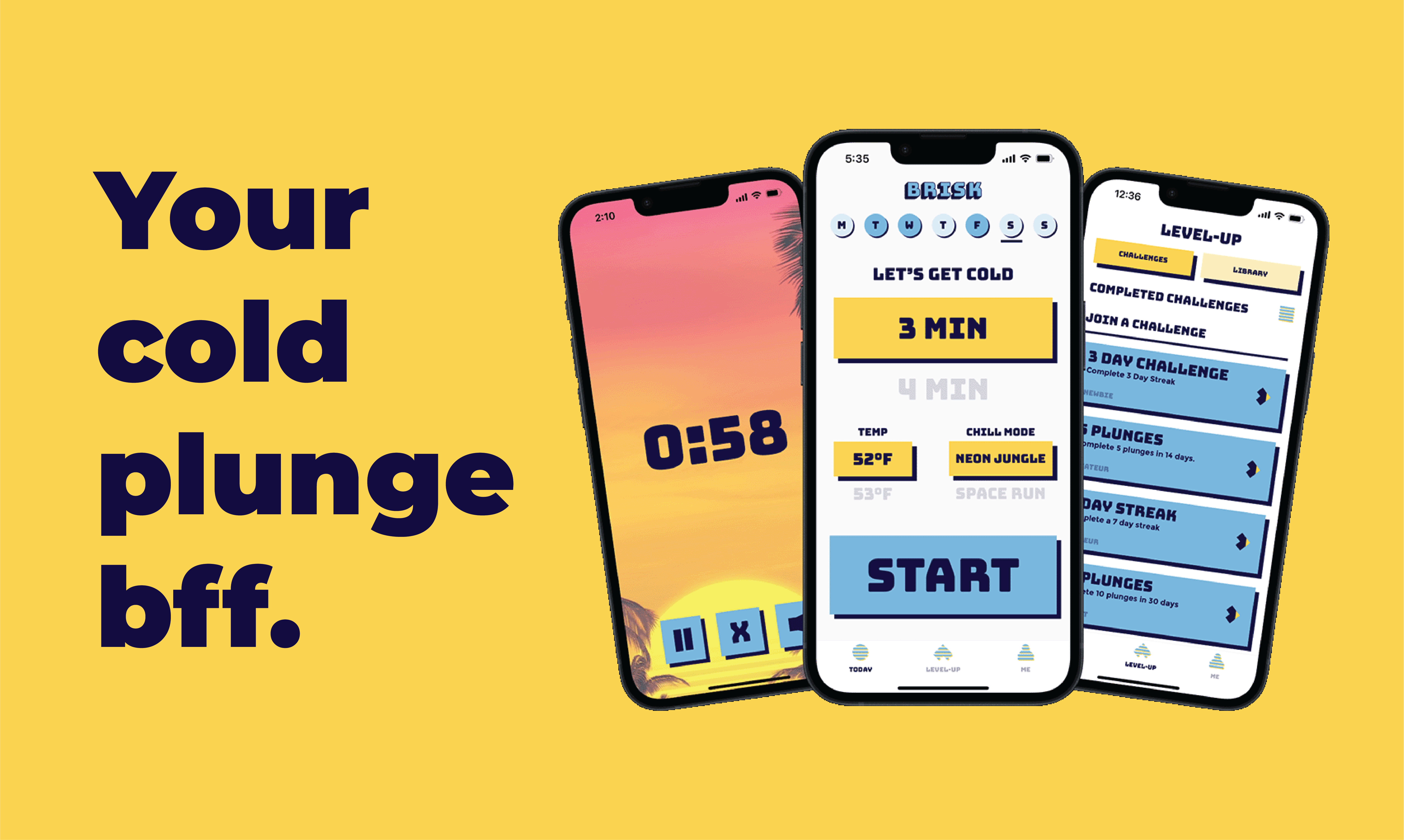 Gezameld: Cold Plunge Tracker - Je koude dompel BFF. media 1