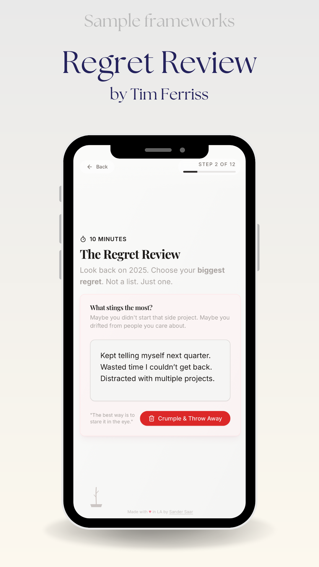 Year Designed - Screenshot 2 showing product features and functionality