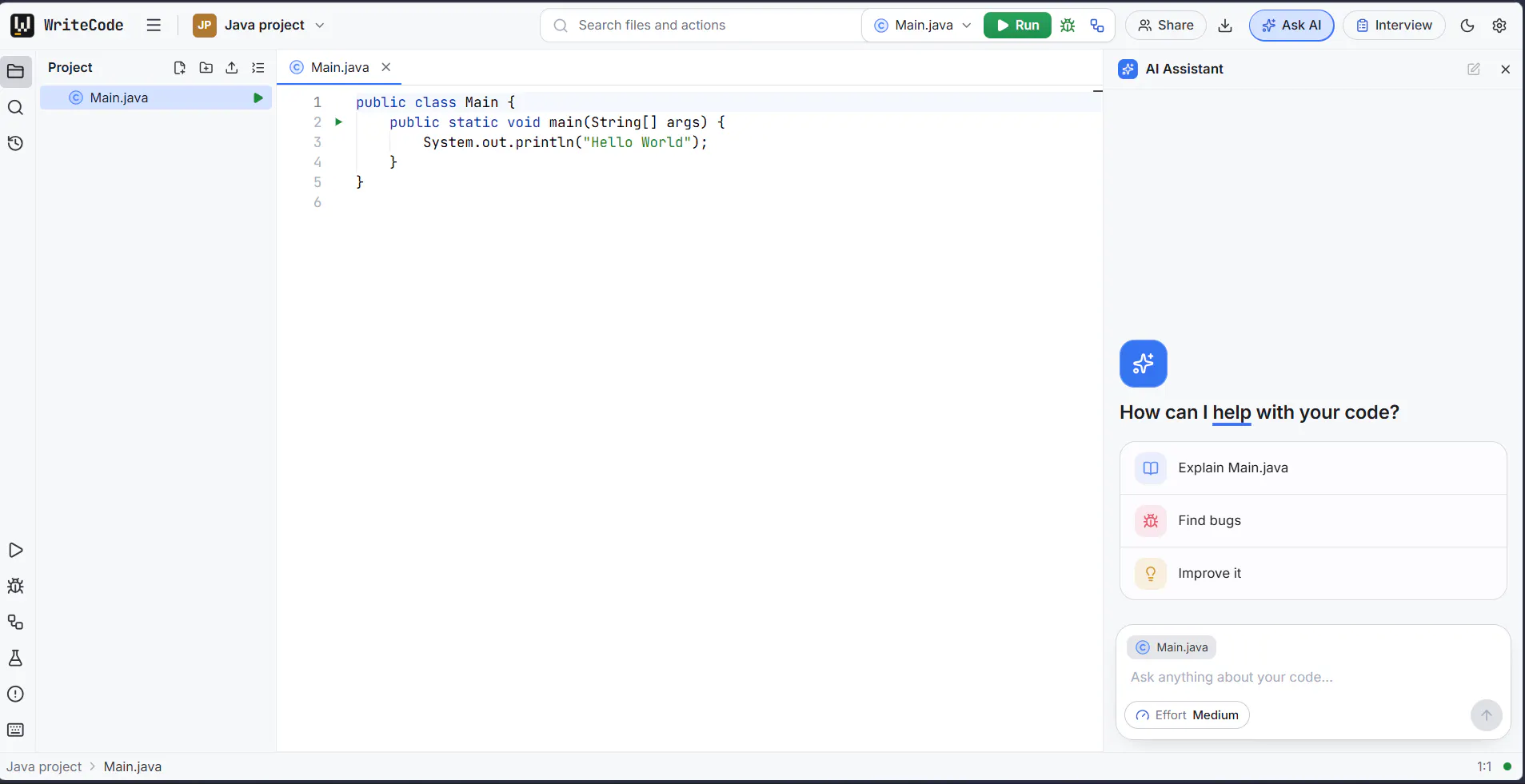 WriteCode gallery image