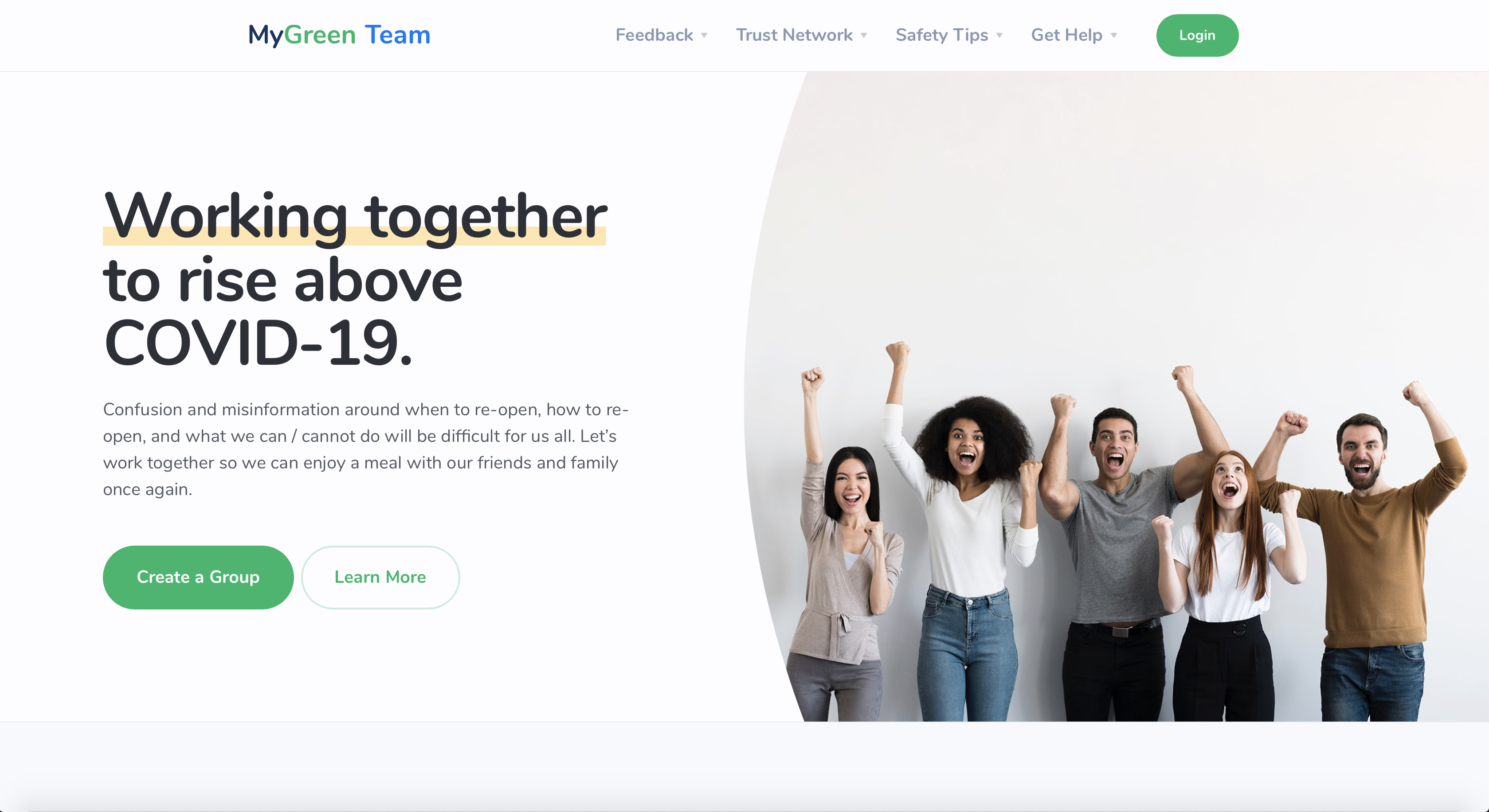 MyGreen Team — First Step in Re-opening gallery image