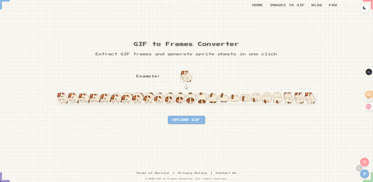 GIF to Frames Converter