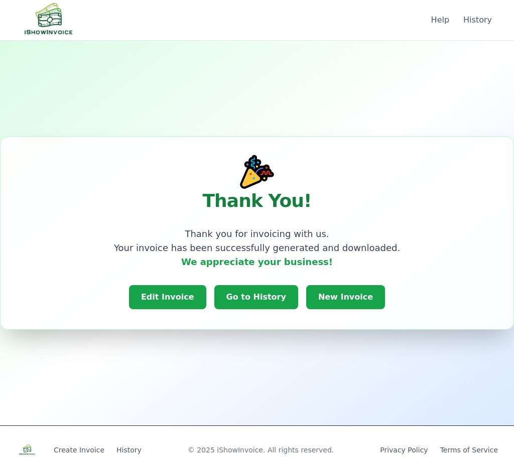 ishowinvoice media 3