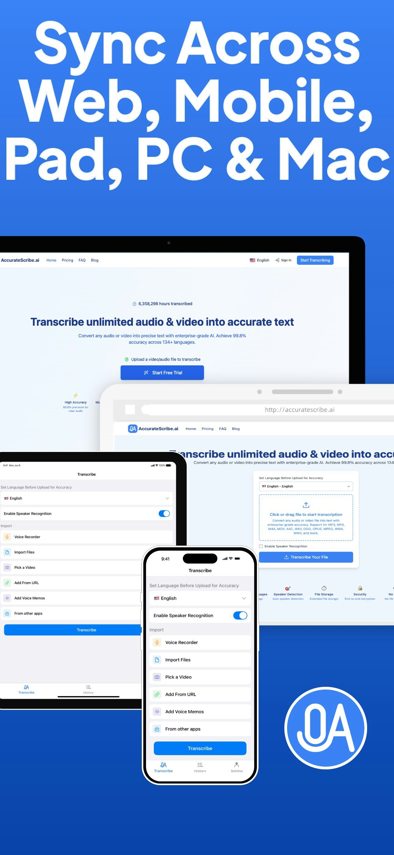 Transcribe AI Voice Note Taker media 5