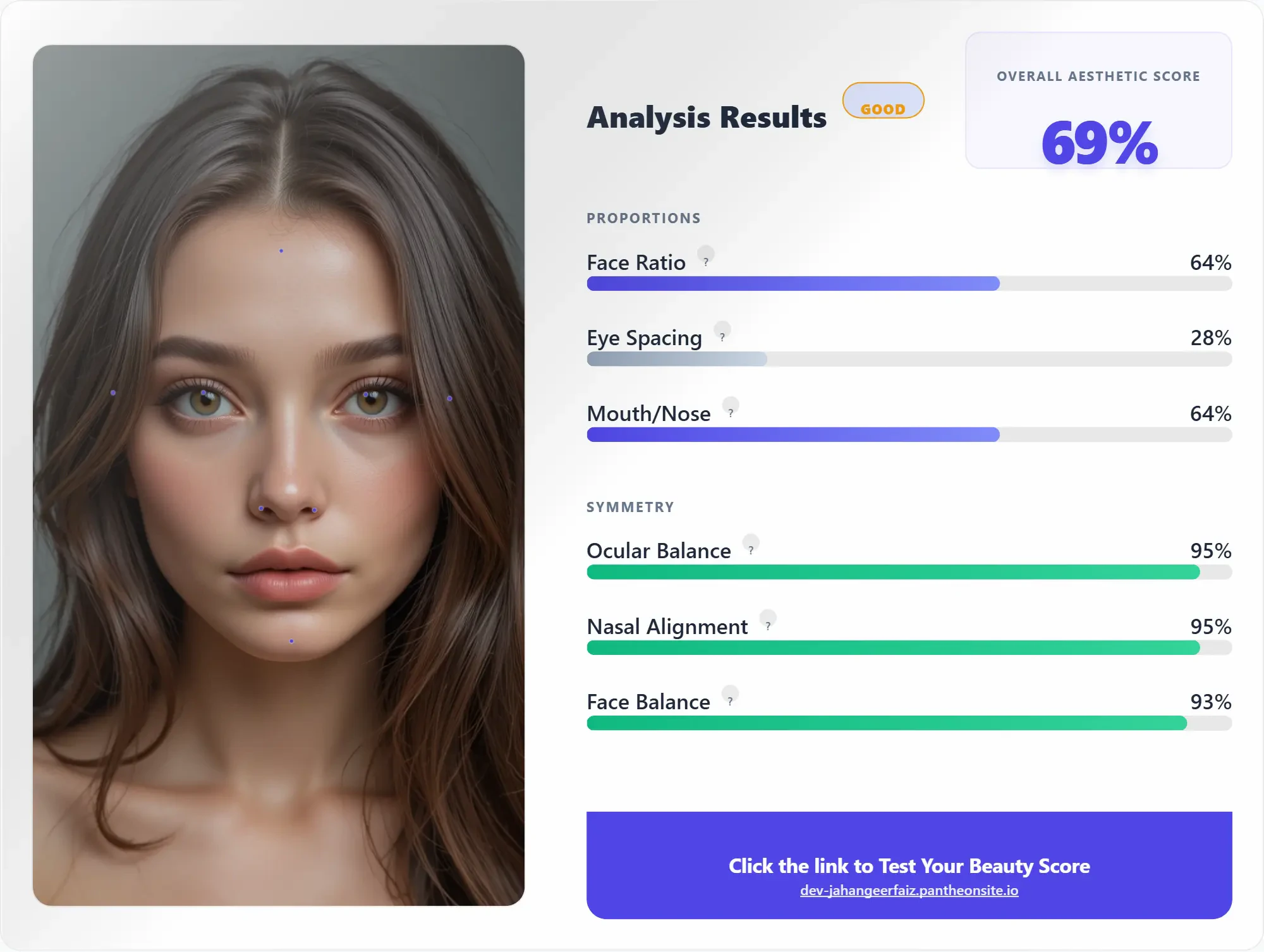 Face Golden Ratio Calculator logo