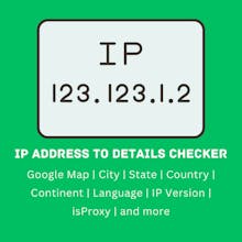 IP Address to Details Checker gallery image