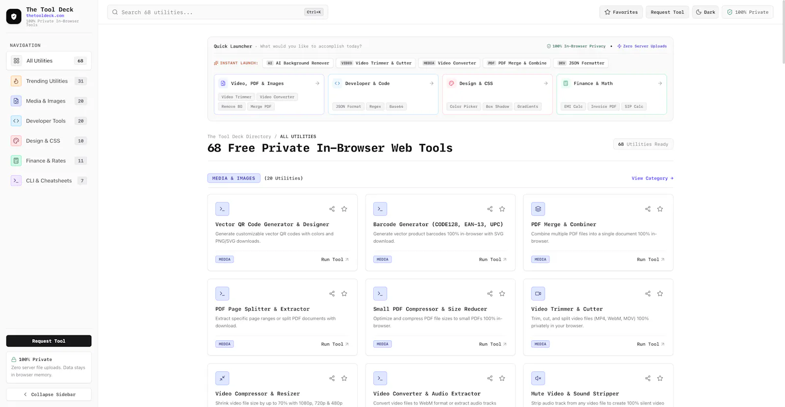 The Tool Deck screenshot 1