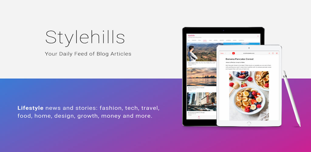Stylehills | Blog Reader App gallery image