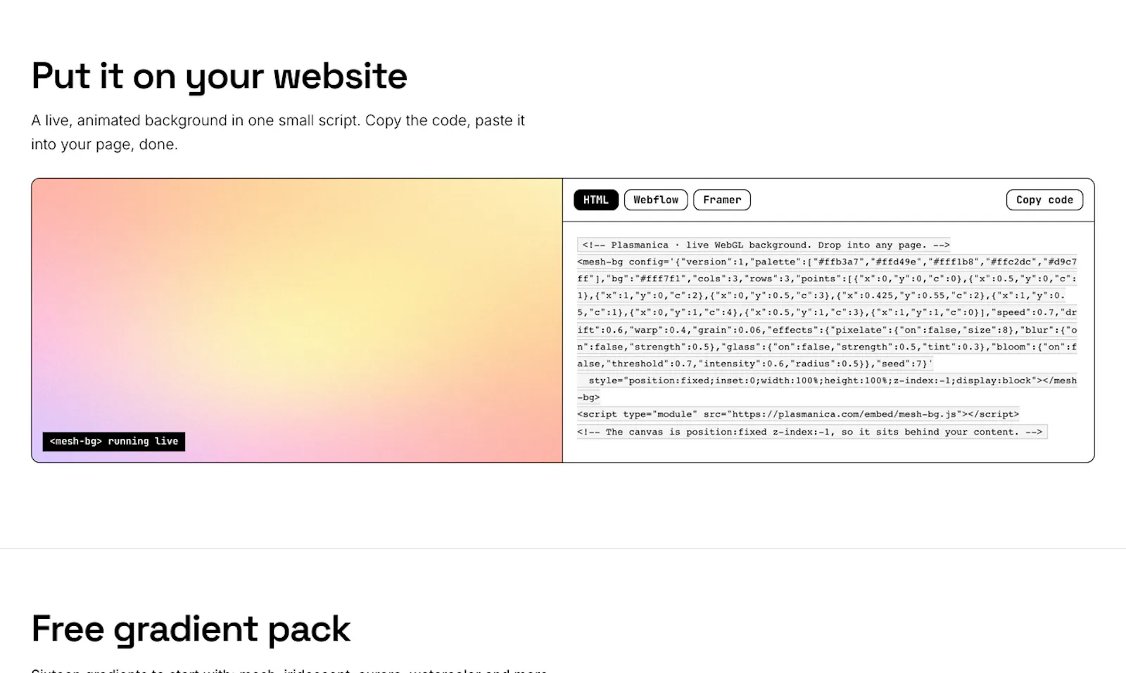 Plasmanica: Gradient Engine for Designer screenshot 6