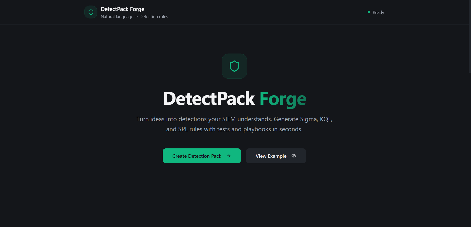 DetectPack Forge - あなたの言葉をルールメーカーに変えてください。メディア1