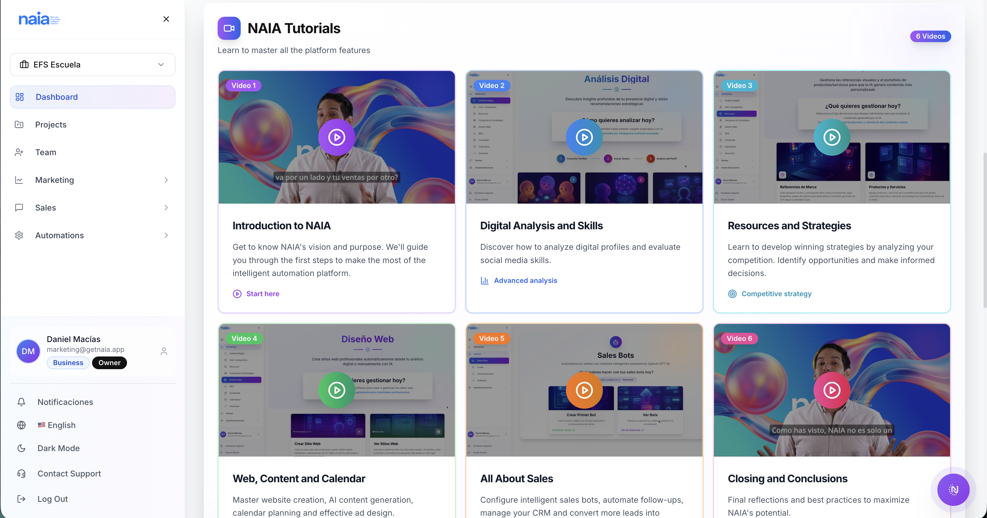 Naia: AI Marketing & Sales gallery image