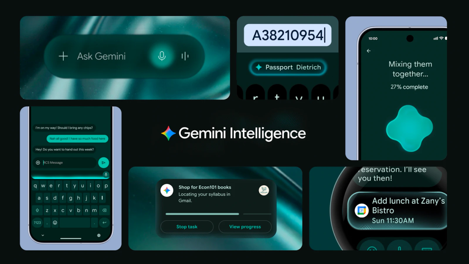 Gemini Intelligence screenshot 1