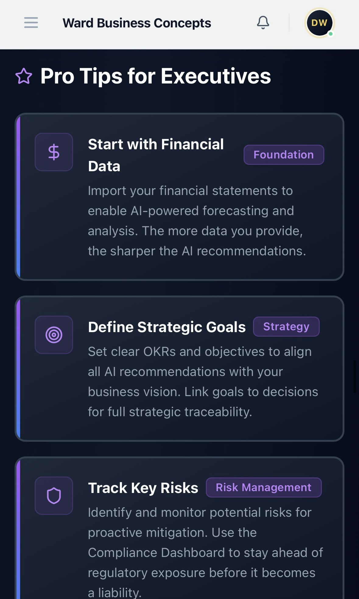 Ward Strategic Advisor (WSA) gallery image