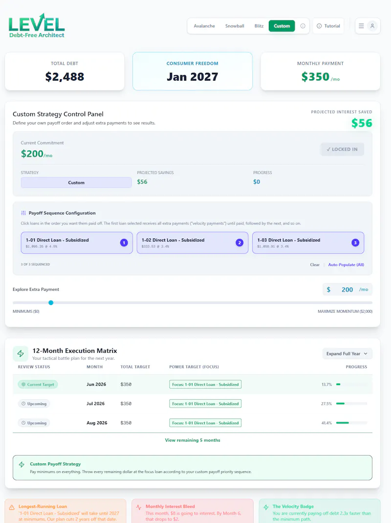 LEVEL Debt-Free Architect screenshot 5