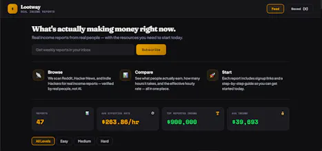 Lootway: What's Making Money Right Now gallery image