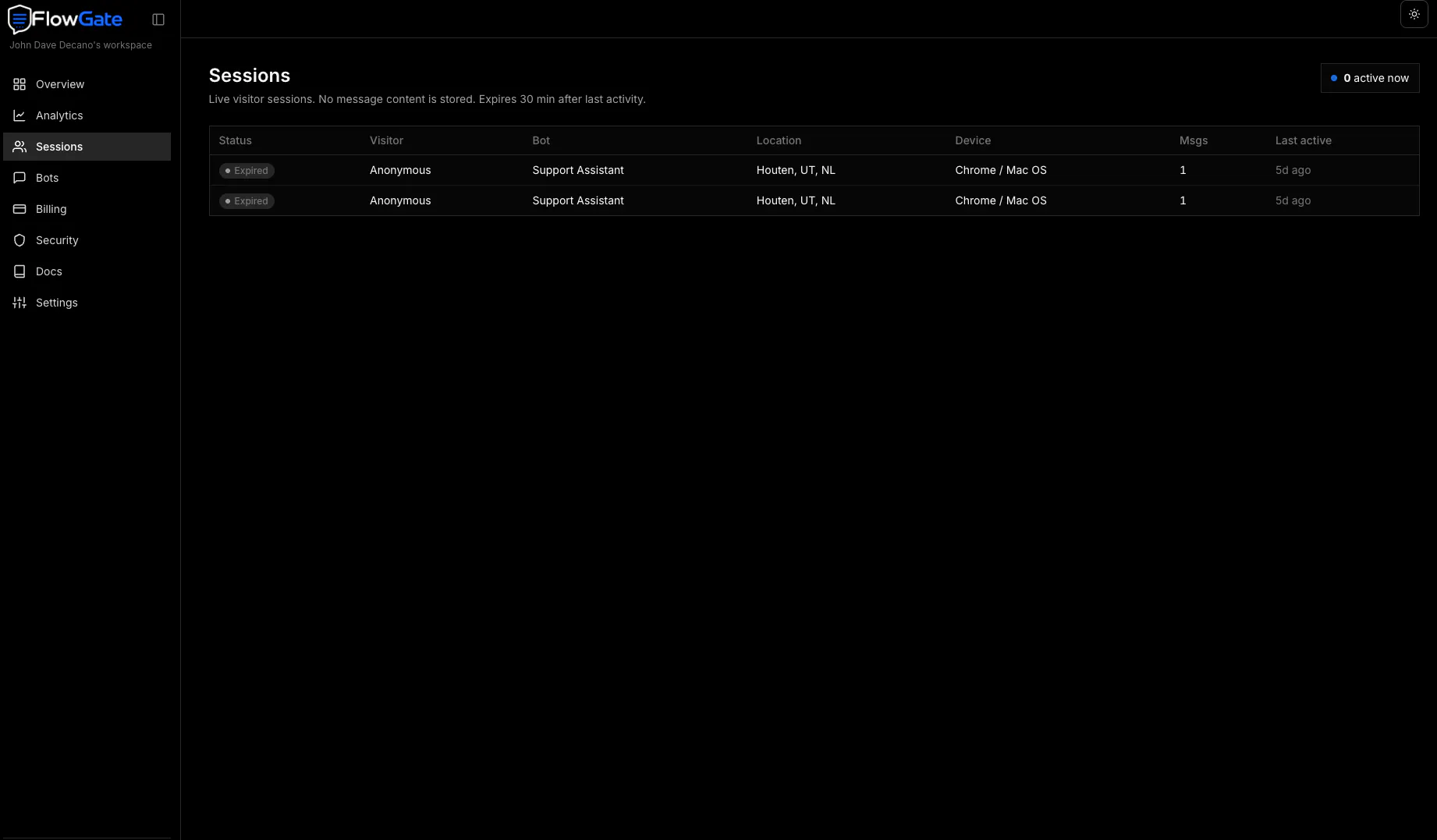 ChatFlowGate screenshot 2