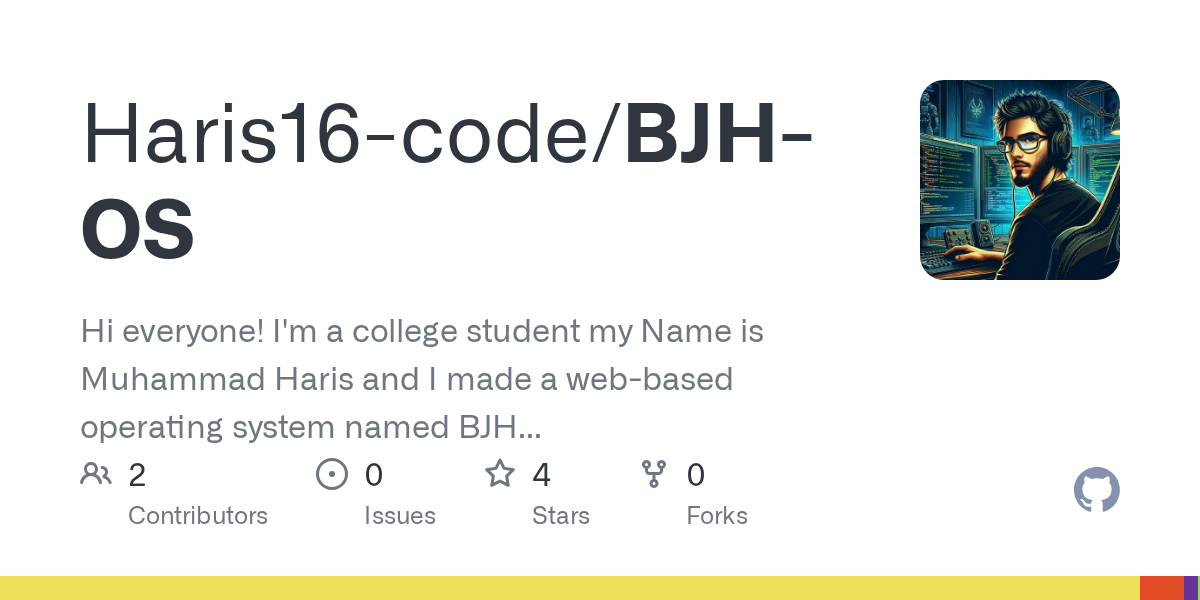BJH OS - Main product screenshot demonstrating key features and user interface