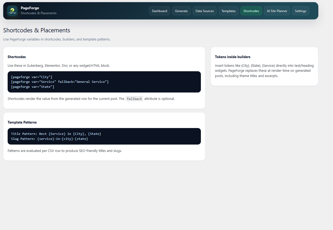PageForge gallery image