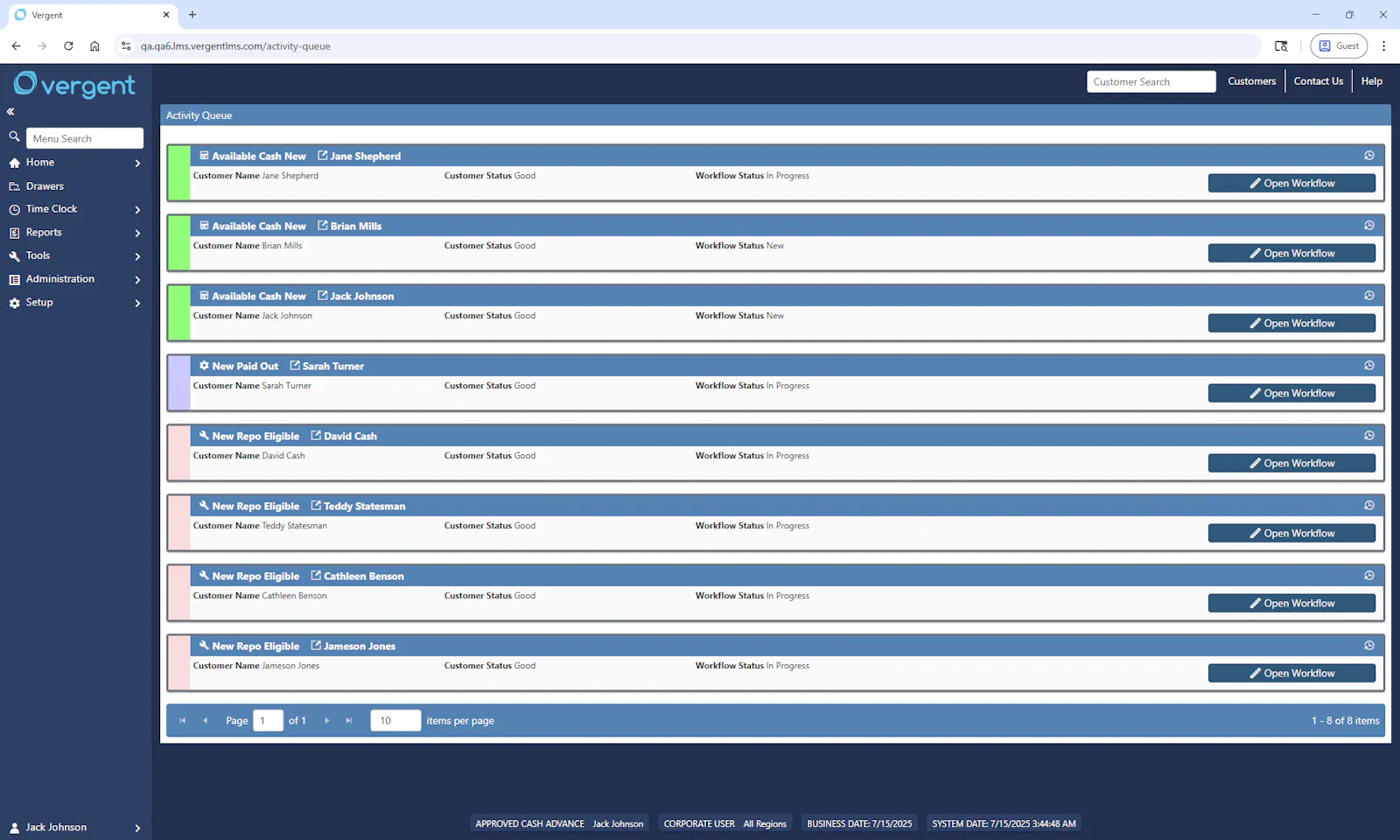 Vergent LMS screenshot 5