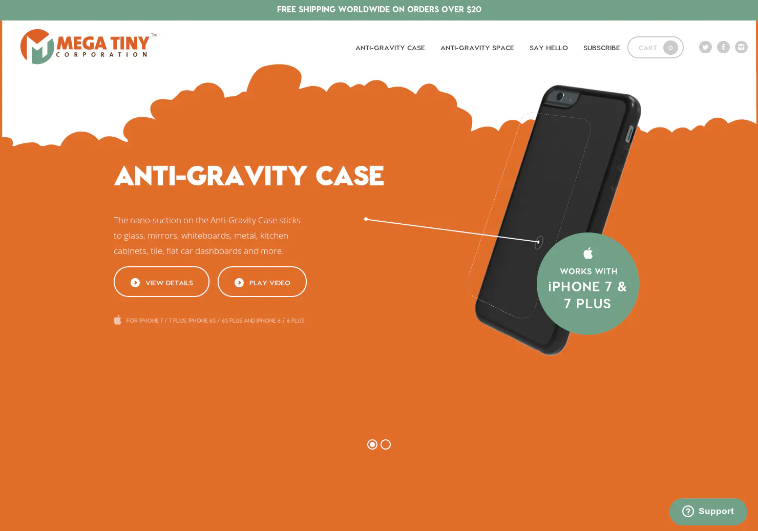 Zero G Anti-Gravity Case