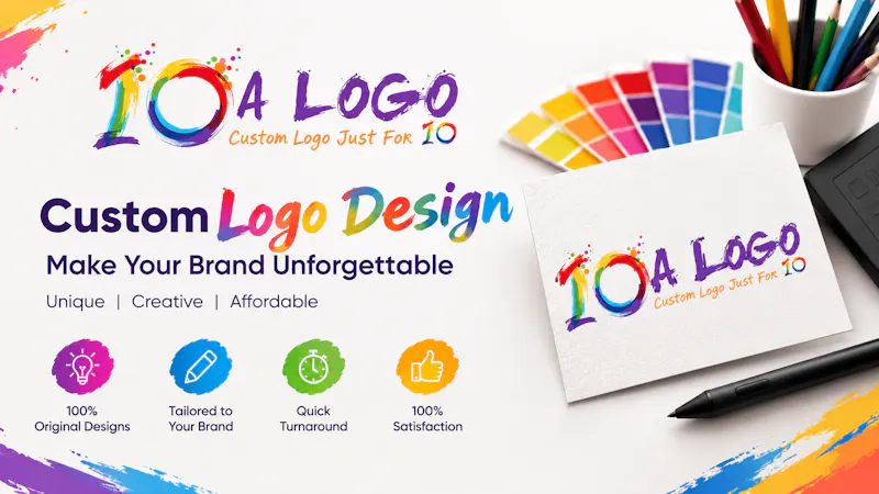 Cheap Custom Logo Design Service screenshot 1