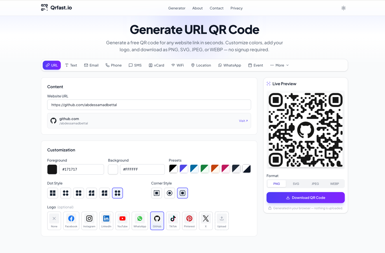 Qrfast.io gallery image
