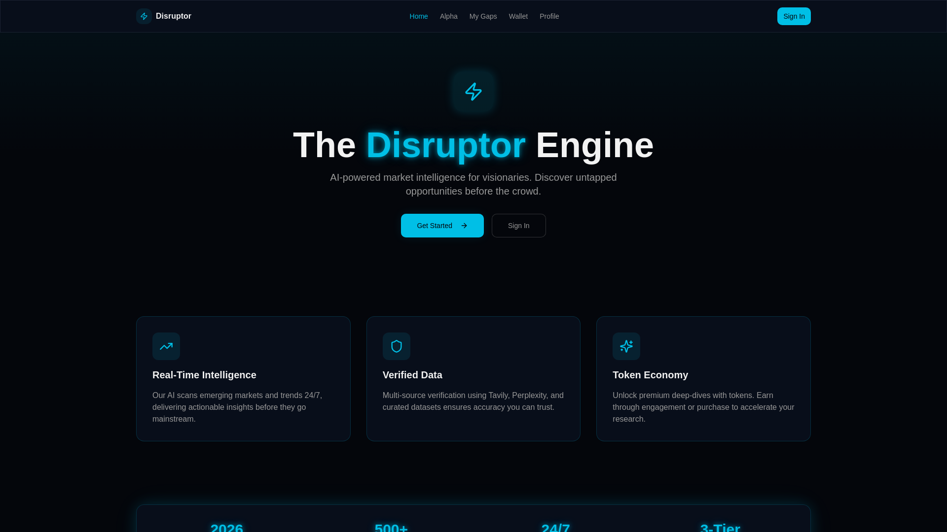 THE DISRUPTOR ENGINE  gallery image