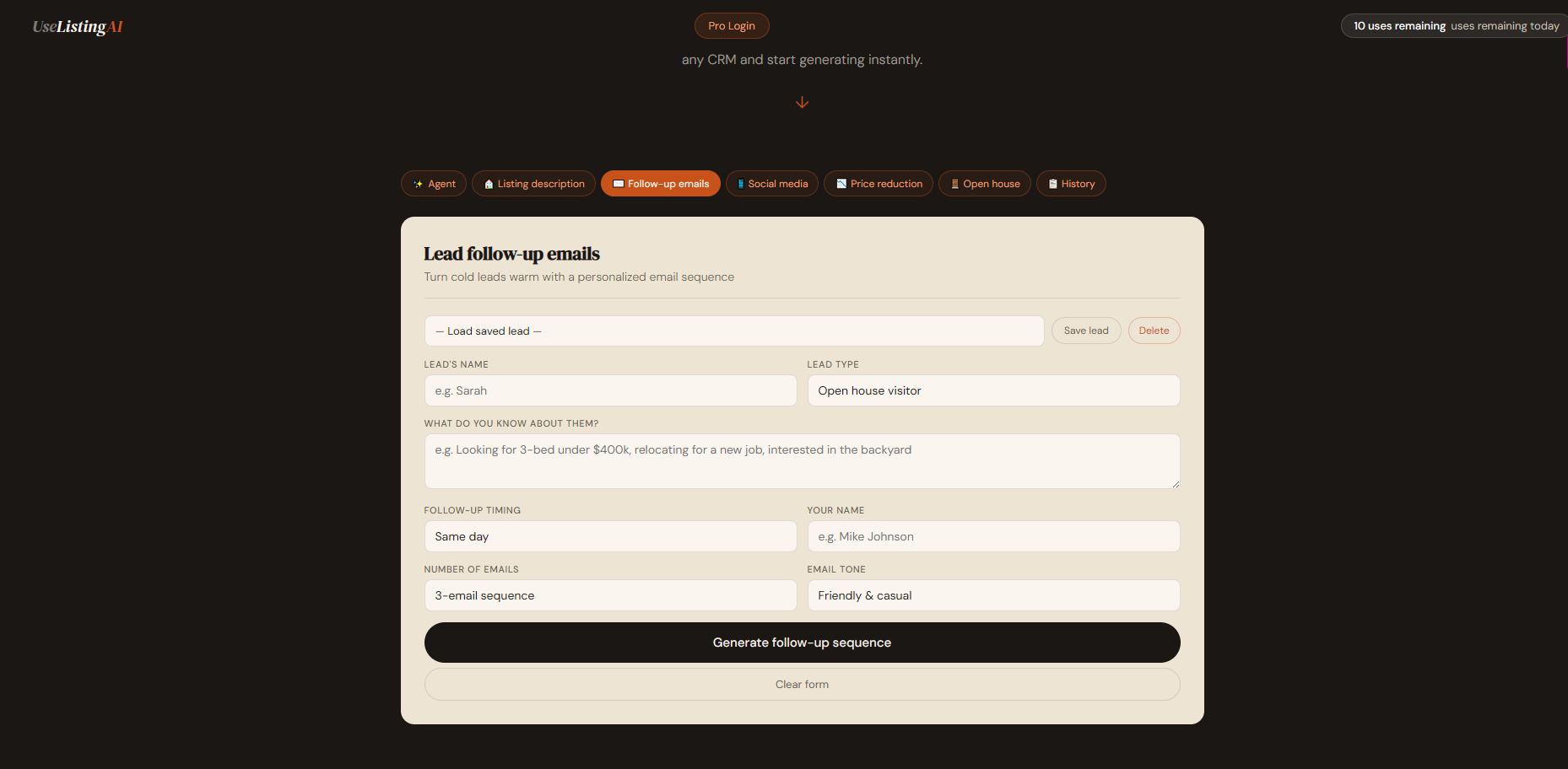 Real Estate AI Tool gallery image