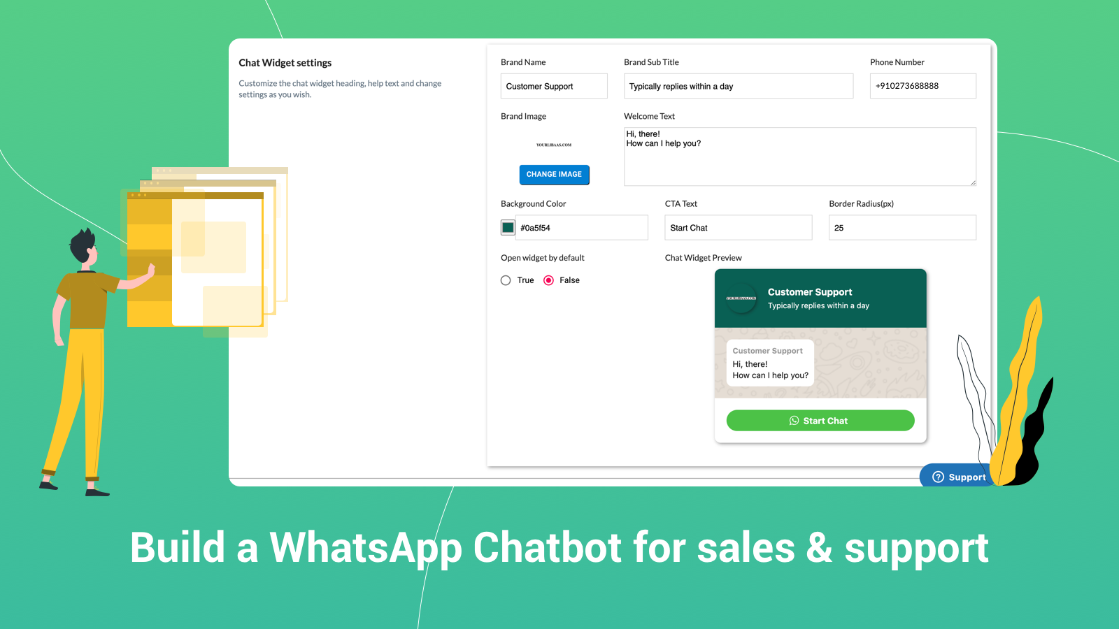 WhatsApp Chat & Abandoned Cart Recovery gallery image