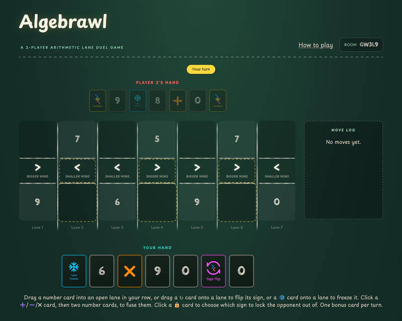 Algebrawl - An arithmetic battle of wits screenshot 1